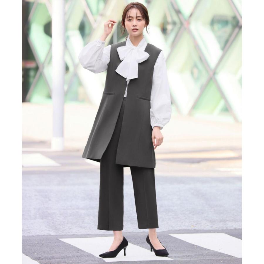 専用　ru　丸井　セットアップ　パンツスーツ セットアップ　大きいサイズ　洗える RUIRUE BOUTIQUE（ルイルエブティック） レディース スーツ パンツ