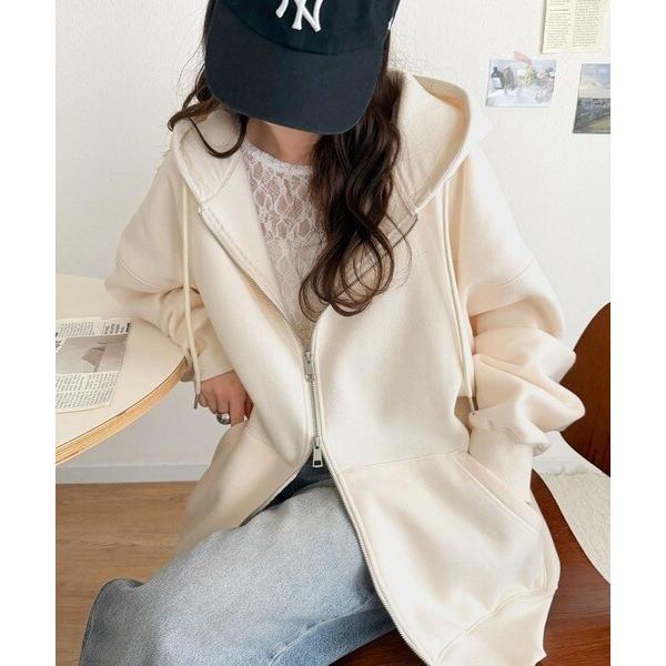 美品✨MaxMara 総柄 ベージュ ダブルジップ 白タグ 希少 パーカー S MAXMARA（エスマックスマーラ） エス マックスマーラ パーカー JOUR