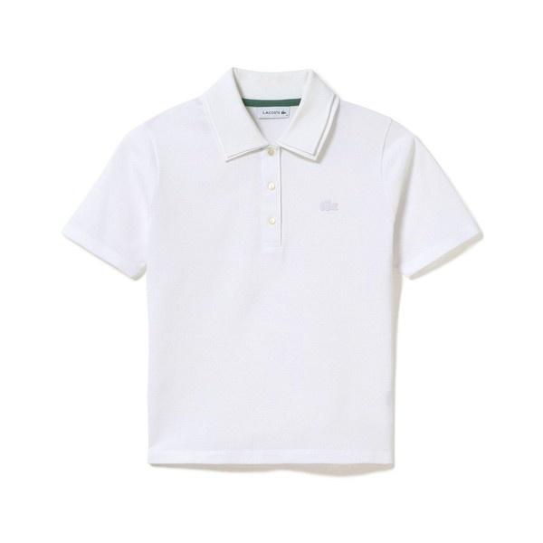 LACOSTE（ラコステ） ダブルカラー鹿の子鹿の子ポロシャツ : マルイ