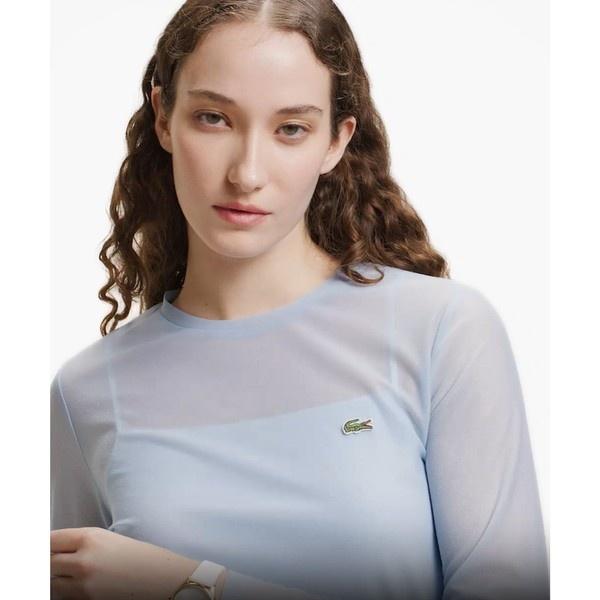 LACOSTE（ラコステ） レイヤードシアートップス キャミソール付き