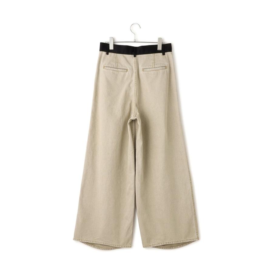 ADAM ET ROPE'（アダムエロペ） 【EMOELLE】ドレスデニムパンツ