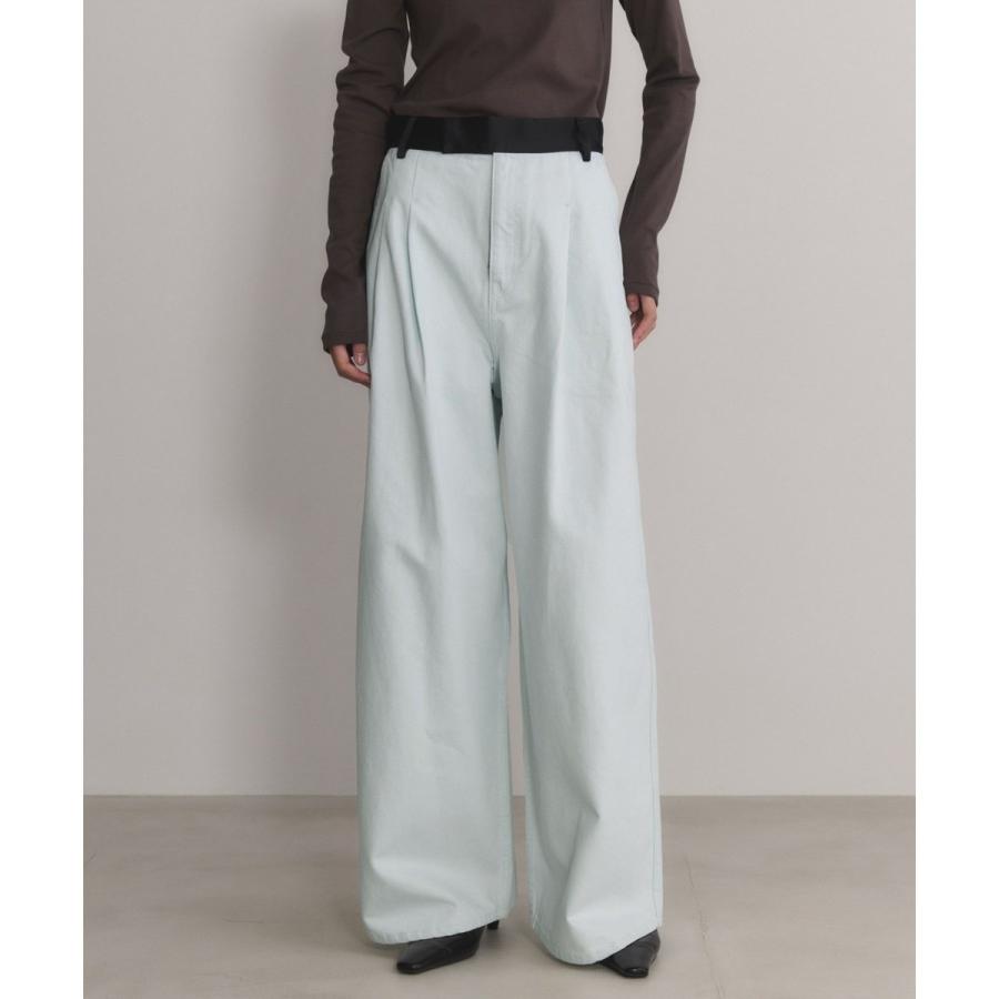 ADAM ET ROPE'（アダムエロペ） 【EMOELLE】ドレスデニムパンツ