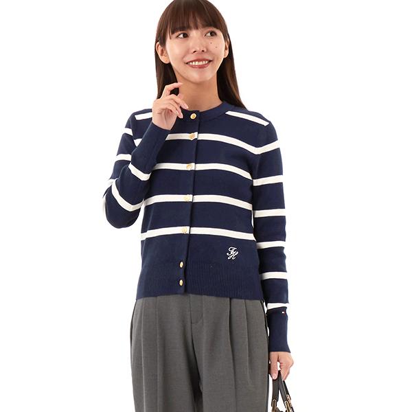 TOMMY HILFIGER（トミー・ヒルフィガー） コットンフルニードルクルー