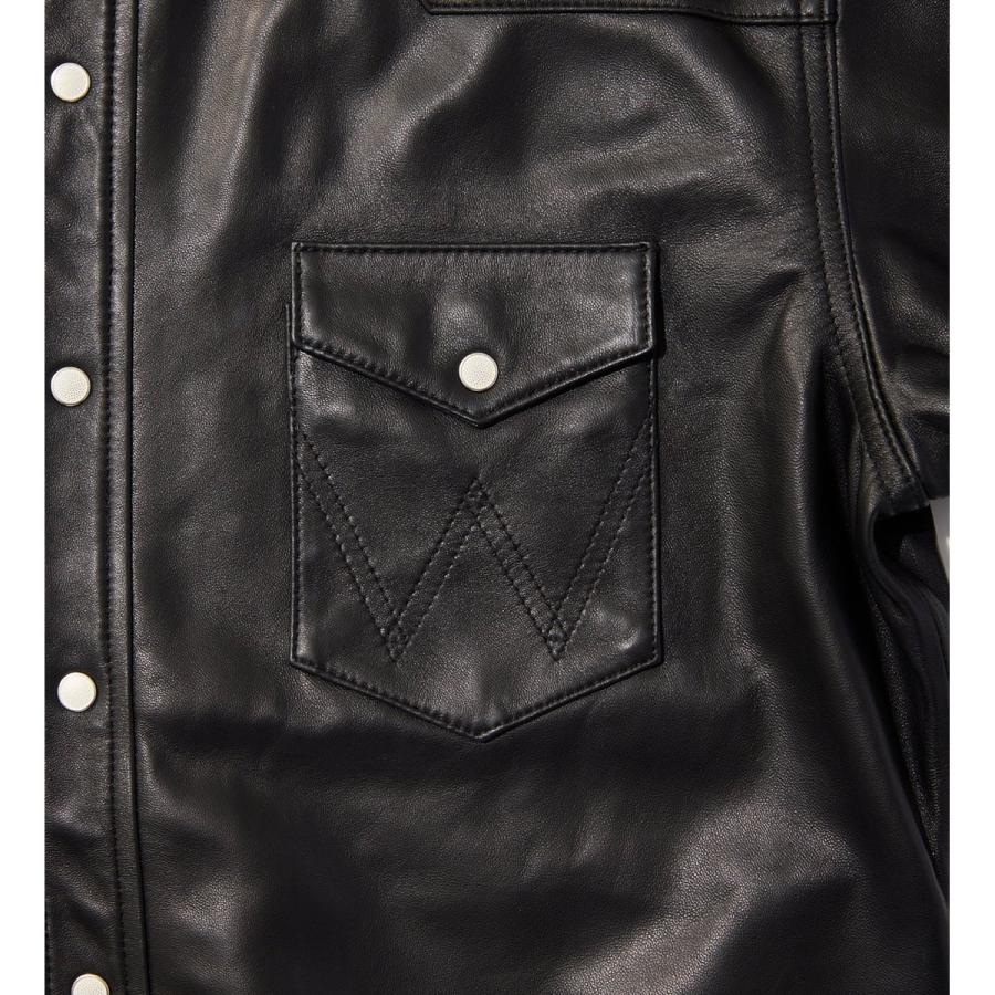 27MW LEATHER【シープレザー】/ウエスタンシャツの画像