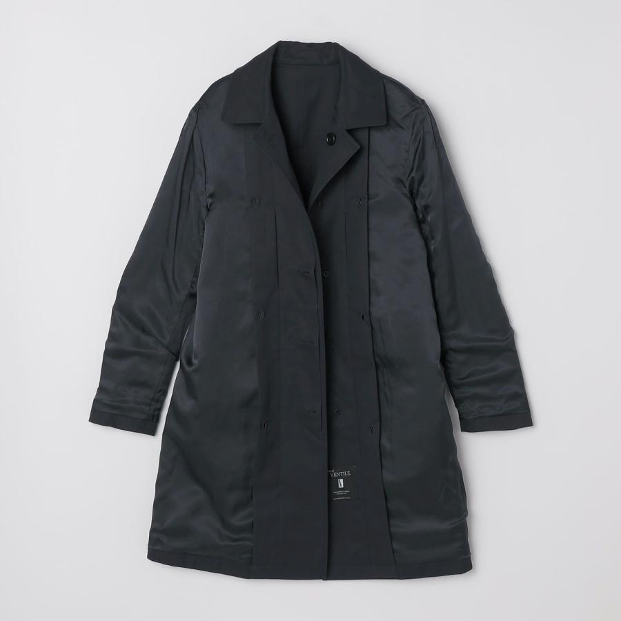 SHIPS（シップス） SHIPS: VENTILE(R) コットン ネイビー ステンカラー