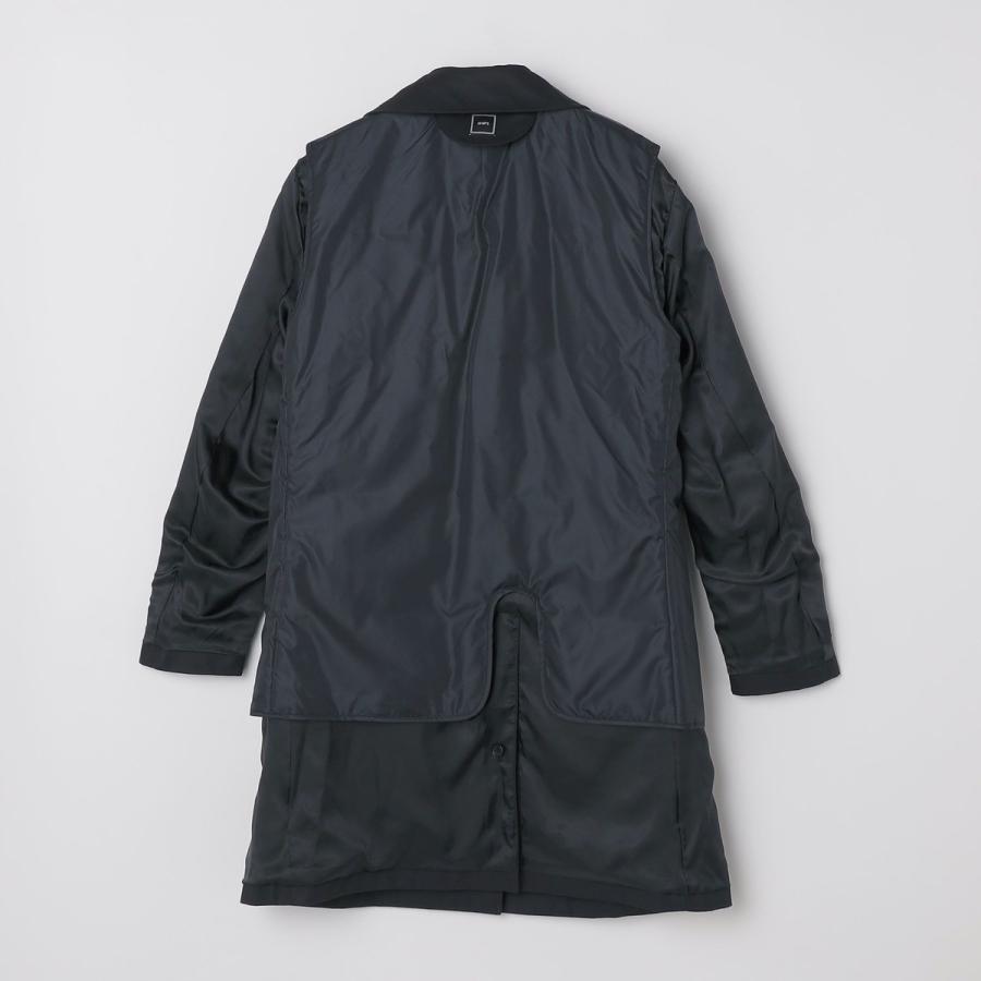 SHIPS（シップス） SHIPS: VENTILE(R) コットン ネイビー ステンカラー