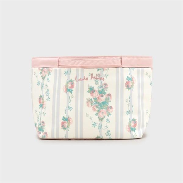 LAURA ASHLEY（ローラアシュレイ） ロザリーナ ストライプ柄 バッグ