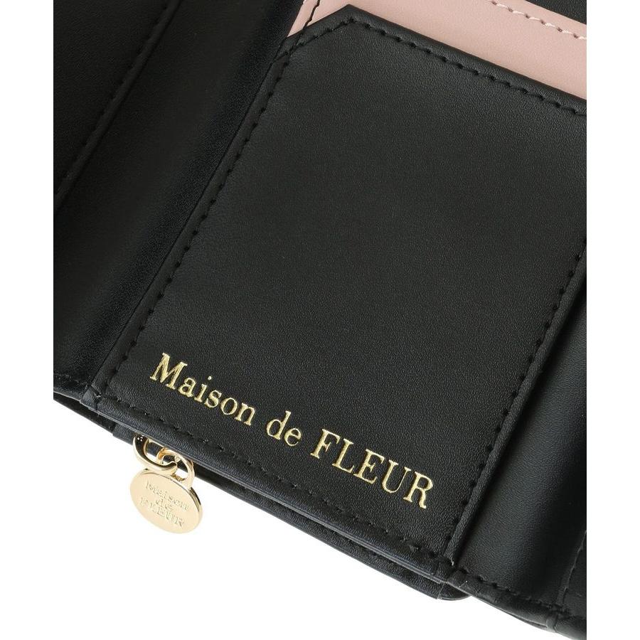 Maison de FLEUR（メゾンドフルール） ベルトリボンミニウォレット