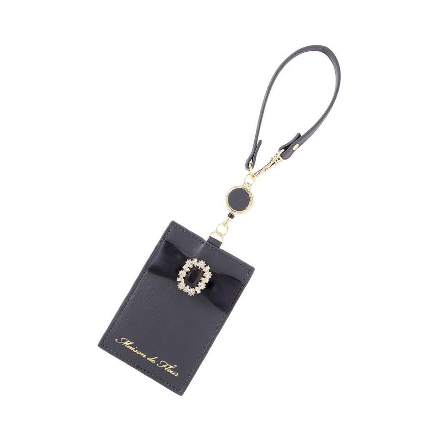 Maison de FLEUR（メゾンドフルール） 【リール付き】ビジューリボン