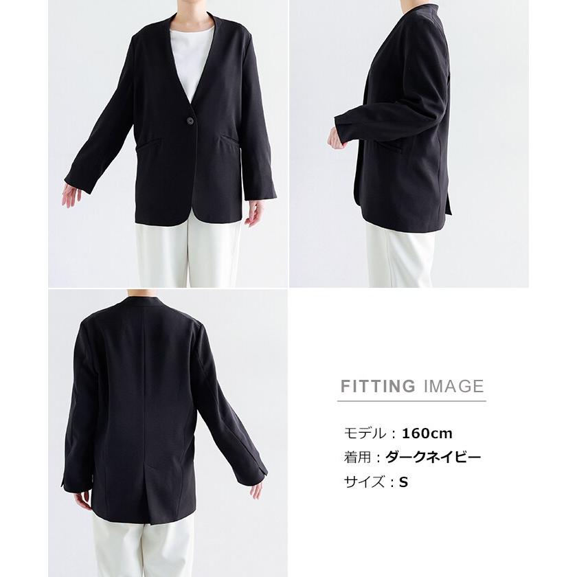 【新品未使用】evernavy ノーカラージャケット Lサイズ 完売商品 ノーカラー ジャケット evernavy エバーネイビー : マルイ(丸井)Yahoo