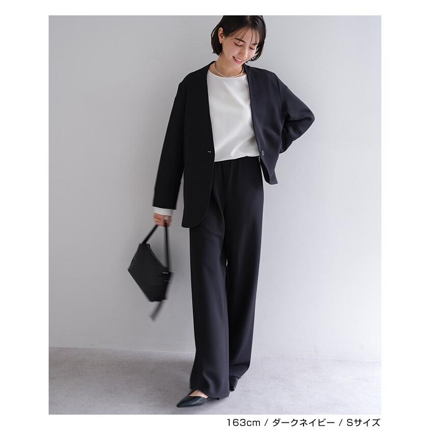 ノーカラー ジャケット evernavy エバーネイビー : マルイ(丸井)Yahoo