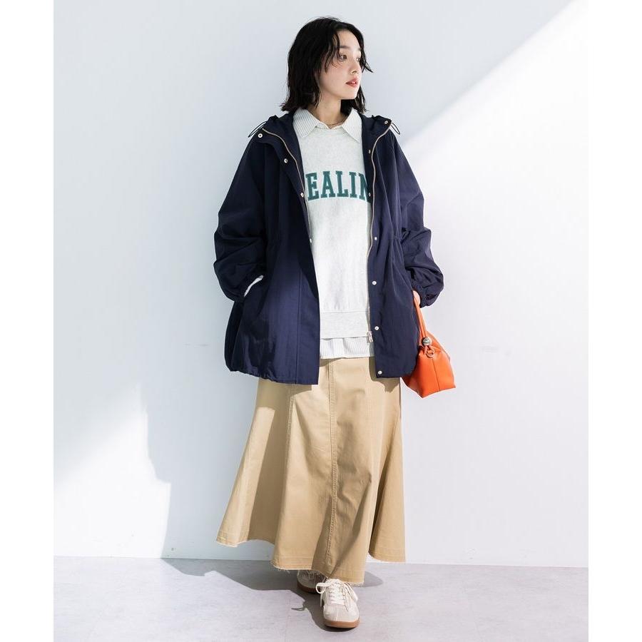 Green Parks（グリーンパークス） 刺しゅうロゴ裏毛プルオーバー