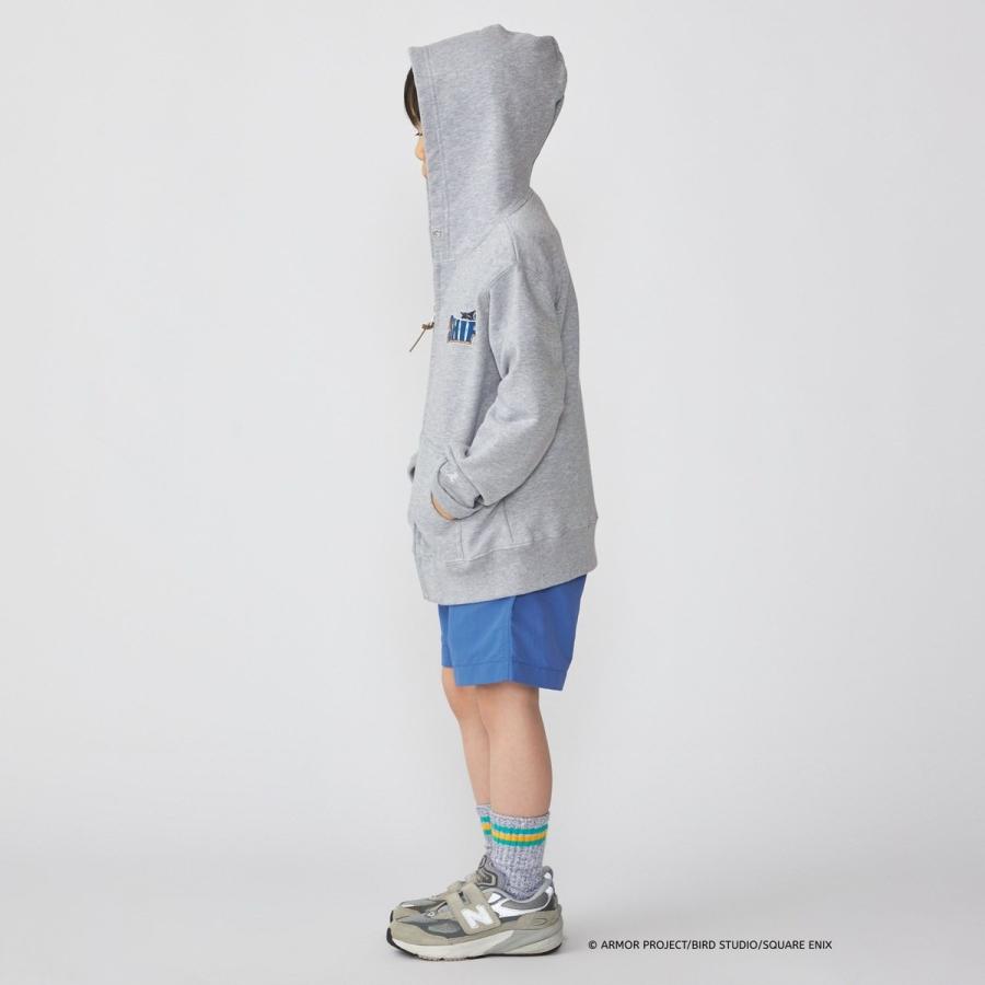 DQVIIR × SHIPS:110〜150cm ロゴ ZIP フーディー〈KIDS〉の画像