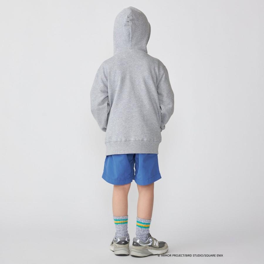 DQVIIR × SHIPS:110〜150cm ロゴ ZIP フーディー〈KIDS〉の画像
