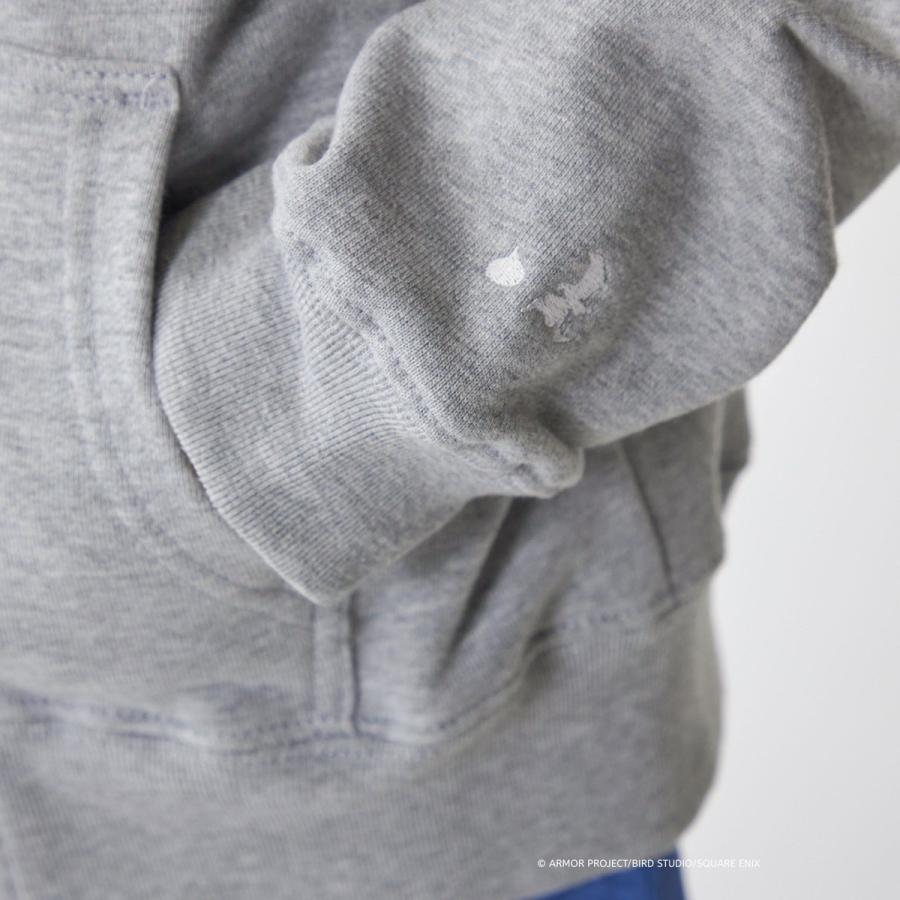 DQVIIR × SHIPS:110〜150cm ロゴ ZIP フーディー〈KIDS〉の画像
