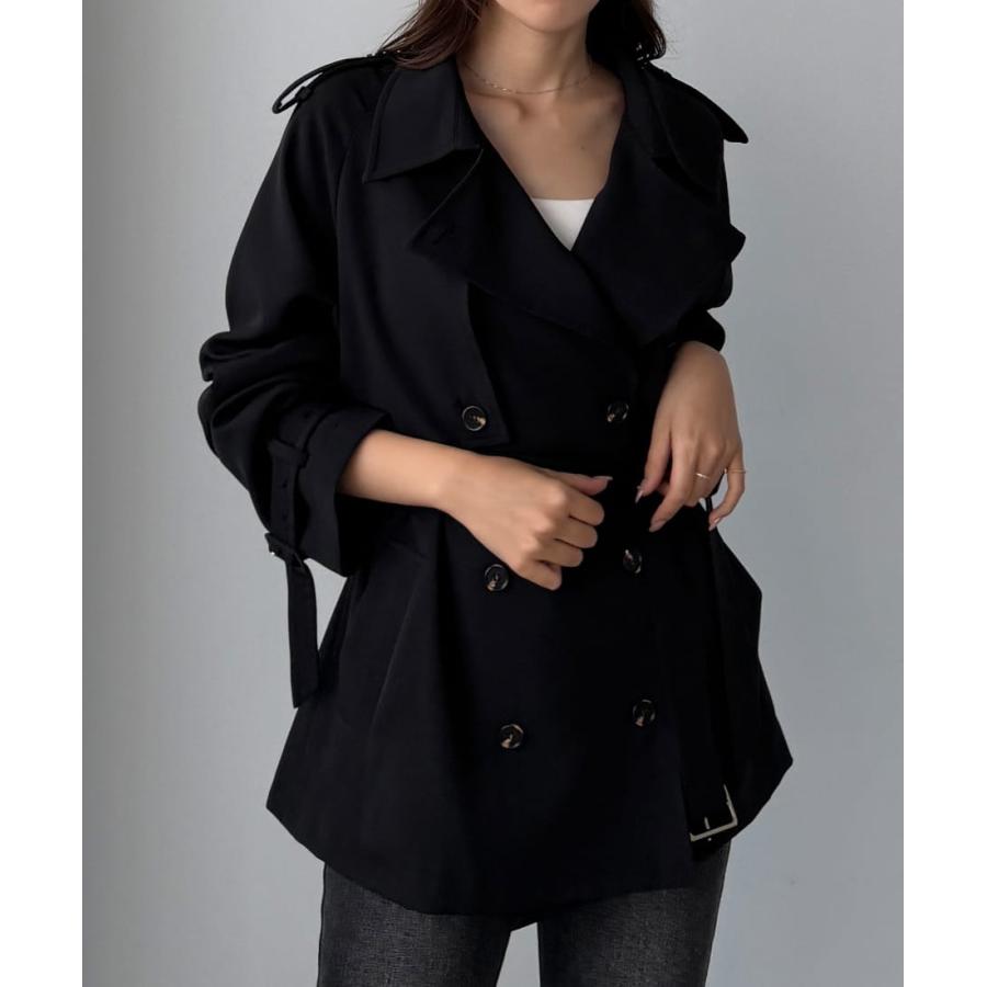Louere ミドル丈トレンチコート Louere ミドル丈トレンチコート : マルイ(丸井)Yahoo!店 - 通販