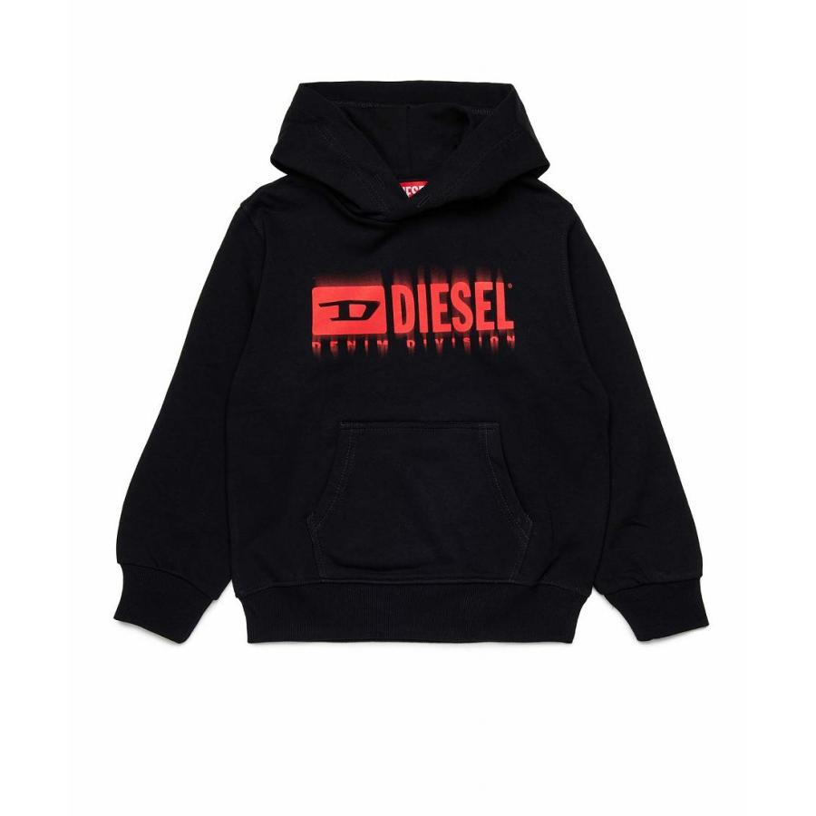DIESEL(ディーゼル)Kids ＆ Junior ブランドロゴフーディーパーカーの画像