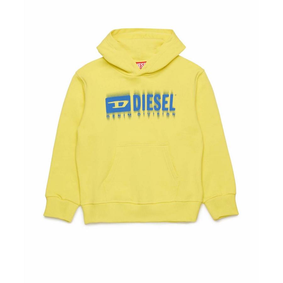 DIESEL(ディーゼル)Kids ＆ Junior ブランドロゴフーディーパーカーの画像