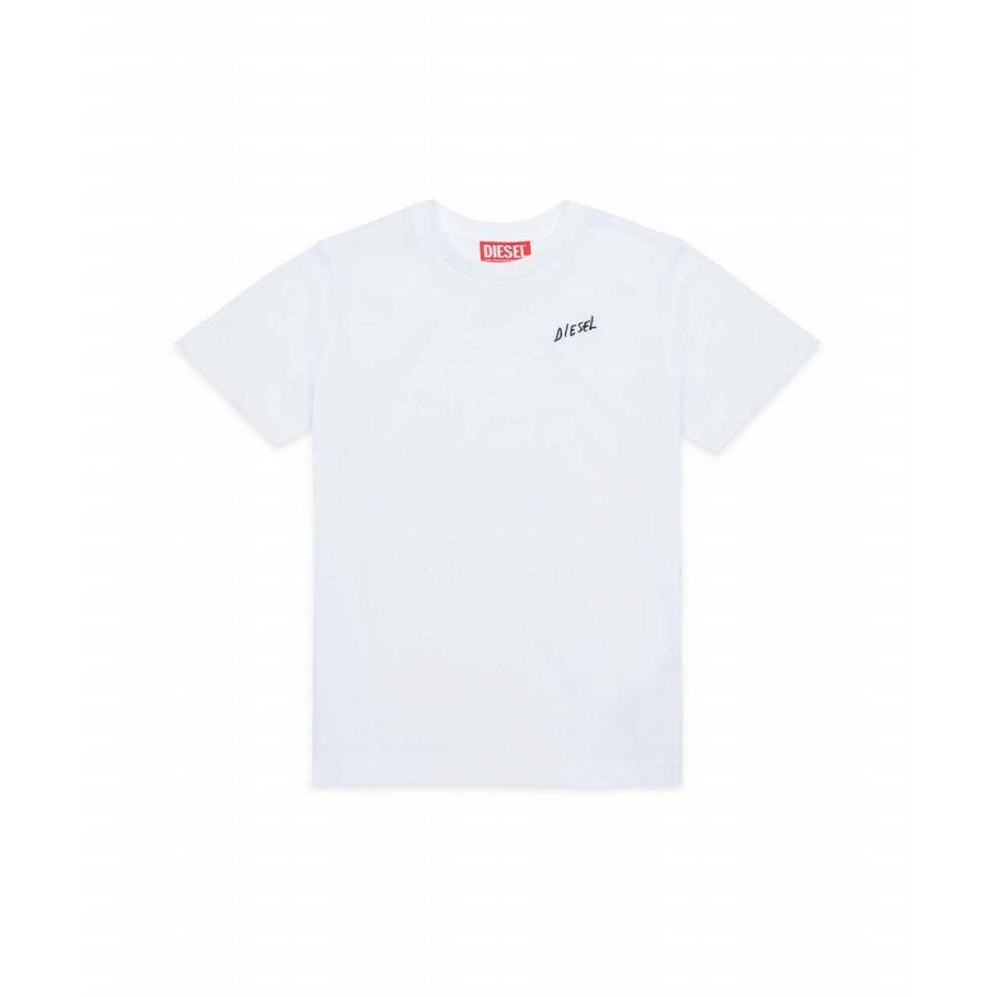 DIESEL ワンポイントロゴTシャツ　12y DIESEL（ディーゼル） ワンポイントブランドロゴ半袖Tシャツカットソー