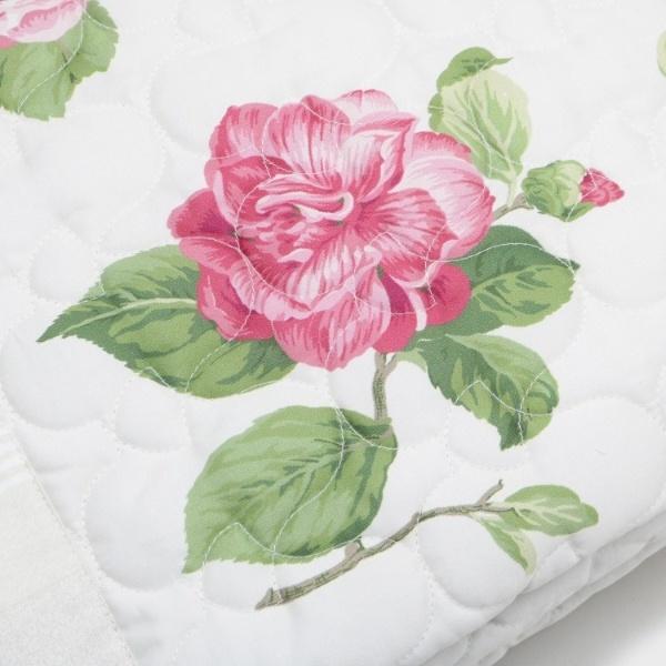 LAURA ASHLEY（ローラアシュレイ） カミール柄 キルトマルチカバー 200 