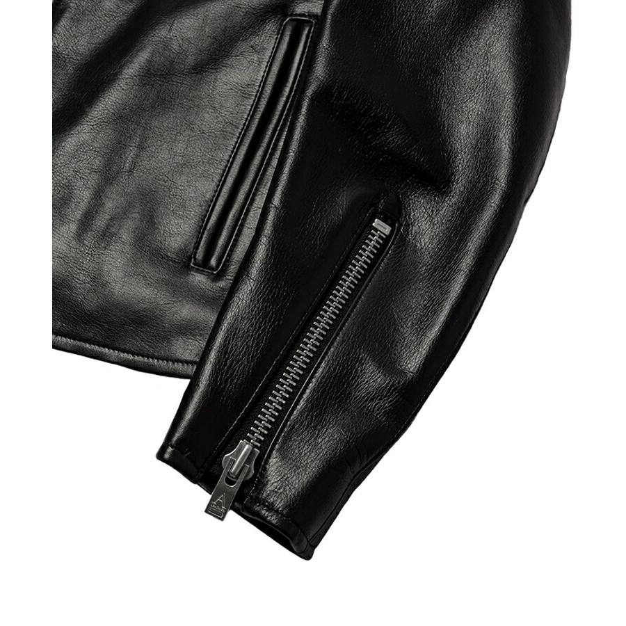 RACER JACKET / ブラックスムース [AMJ2402]の画像