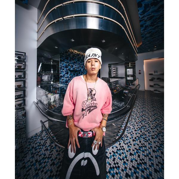 SAINT MICHAEL／セントマイケル／BAPE_SS CRW N SWT／SNT STARの画像