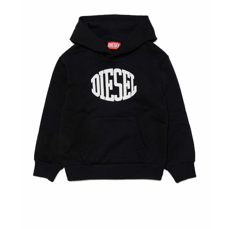 DIESEL(ディーゼル)Kids ＆ Junior ブランドロゴパーカーフーディーの画像