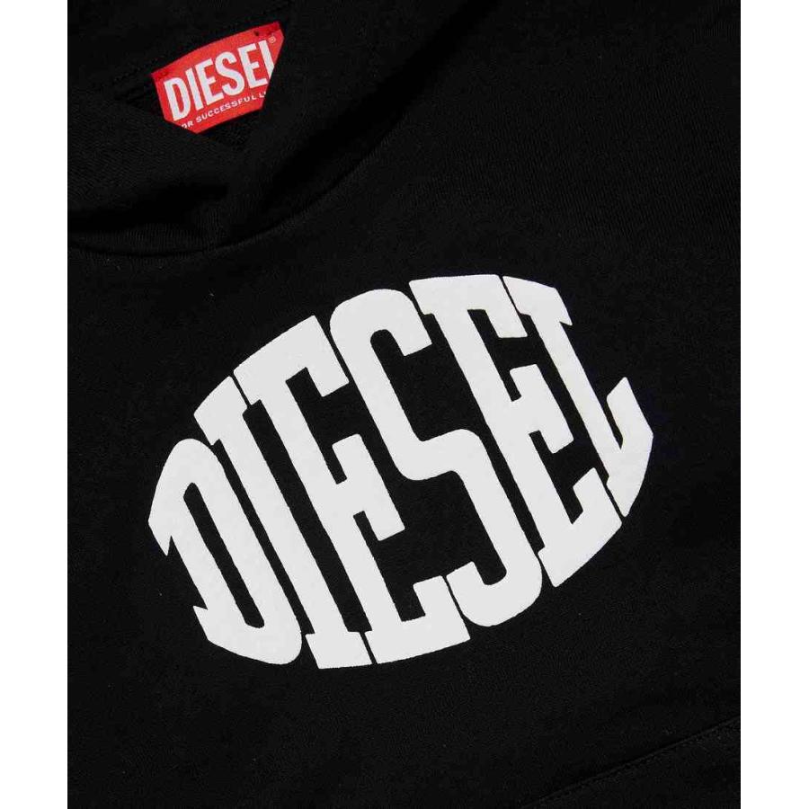 DIESEL(ディーゼル)Kids ＆ Junior ブランドロゴパーカーフーディーの画像