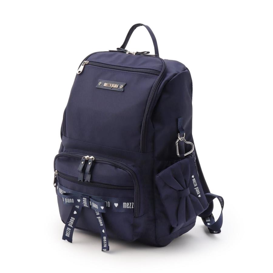 mezzo piano ポーチ付ロゴリボンリュック容量約24Lネイビー新品 ポーチ付ロゴリボンリュック容量約24L : マルイ(丸井)Yahoo!店 - 通販