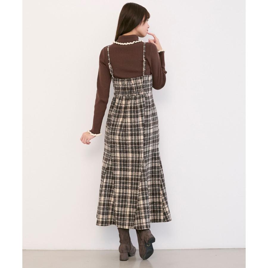 MAJESTIC LEGON（マジェスティックレゴン） チェックマーメイドキャミ