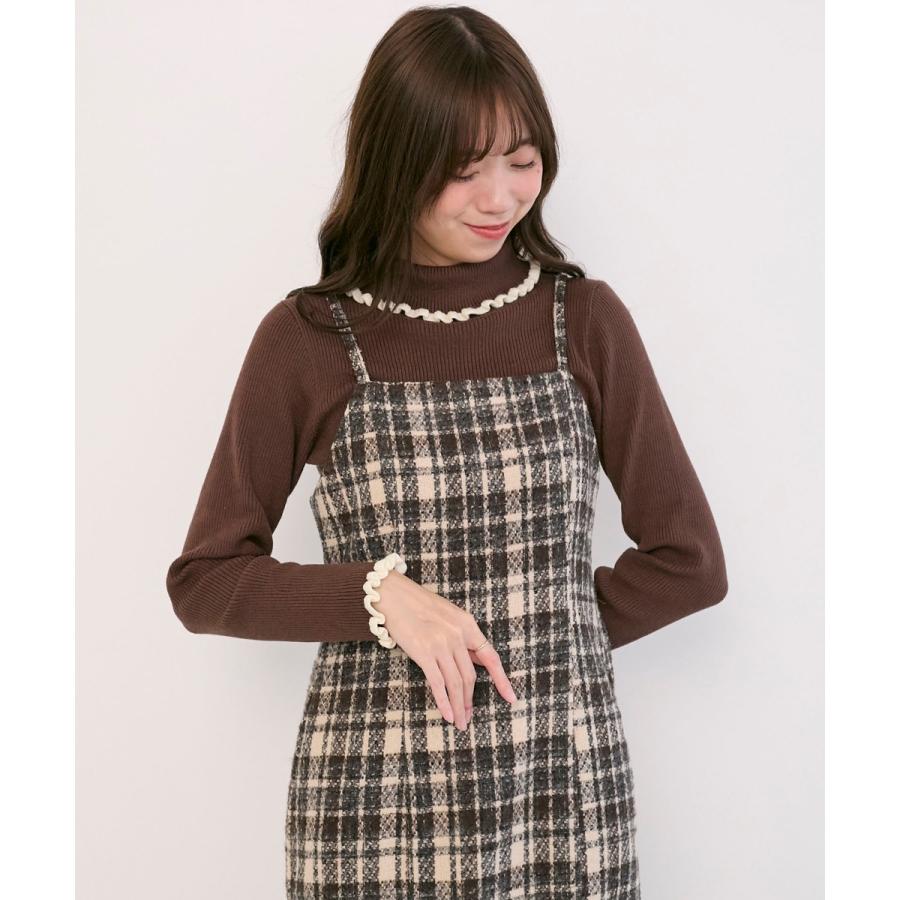 MAJESTIC LEGON（マジェスティックレゴン） チェックマーメイドキャミ