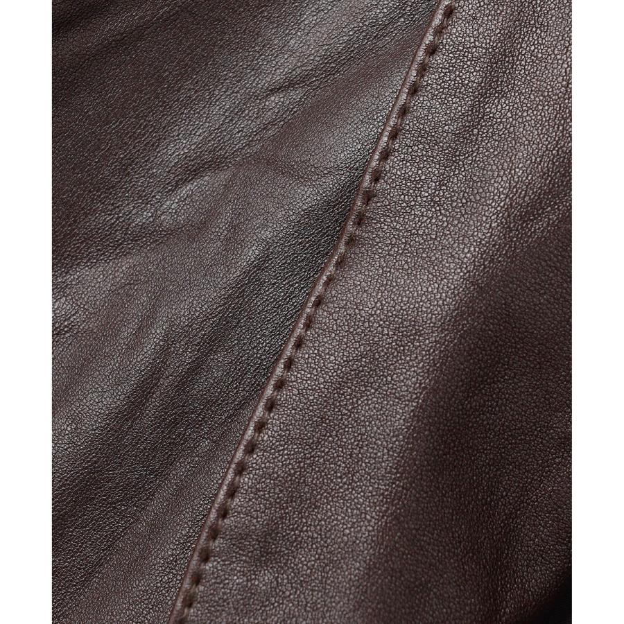 【洗い加工】シュリンクエアレザー 　ジャケットの画像