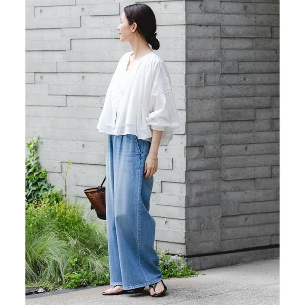 URBAN RESEARCH（アーバンリサーチ） コットンボイルギャザーショート