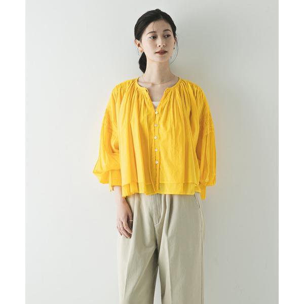 URBAN RESEARCH（アーバンリサーチ） コットンボイルギャザーショート