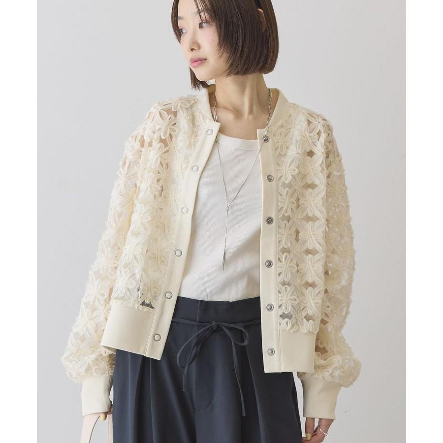 akiki   レースカーディガン 完売ホワイト 新品 白 flower lace cardigan – Acka online store