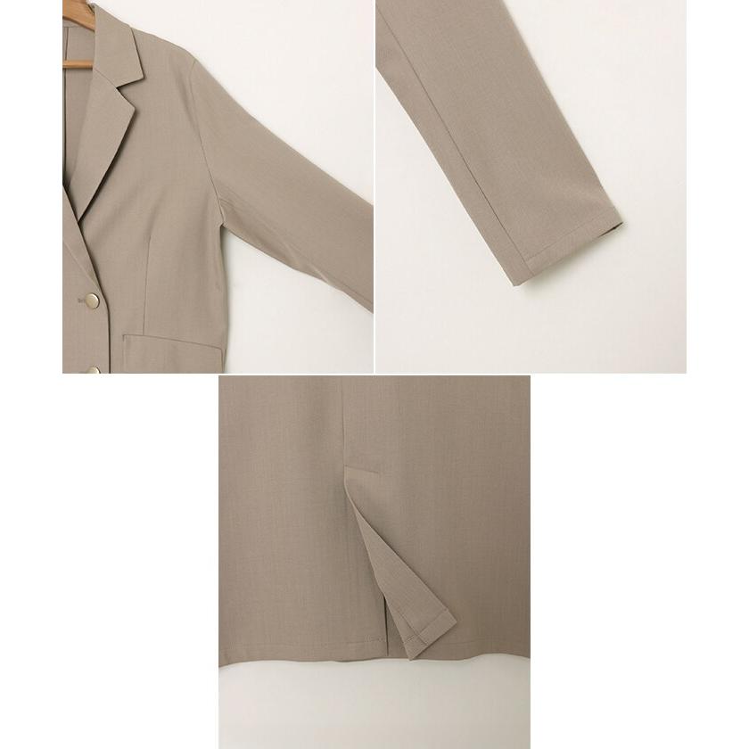 KarenMillen テーラードジャケット ベージュ ダブルボタン テーラードジャケット ダブル 金ボタン ブレザー 6つボタン ベージュ
