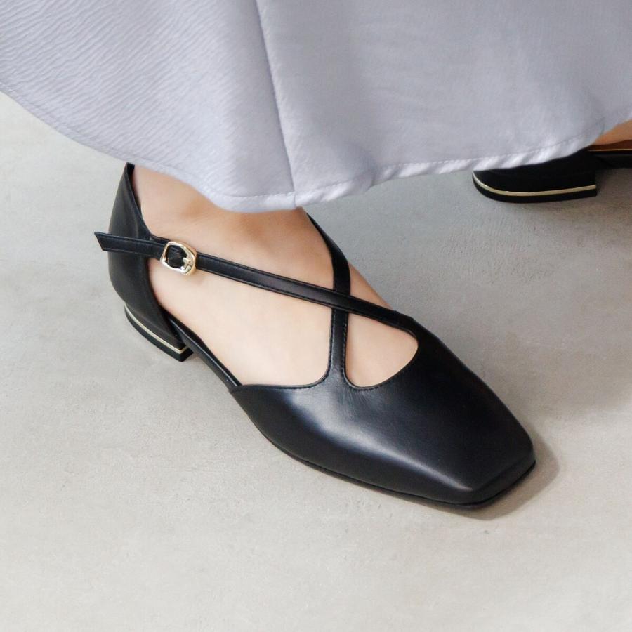 HIMIKO ストラップを外さずサッと履ける【卑弥呼26SS】クロスベルト