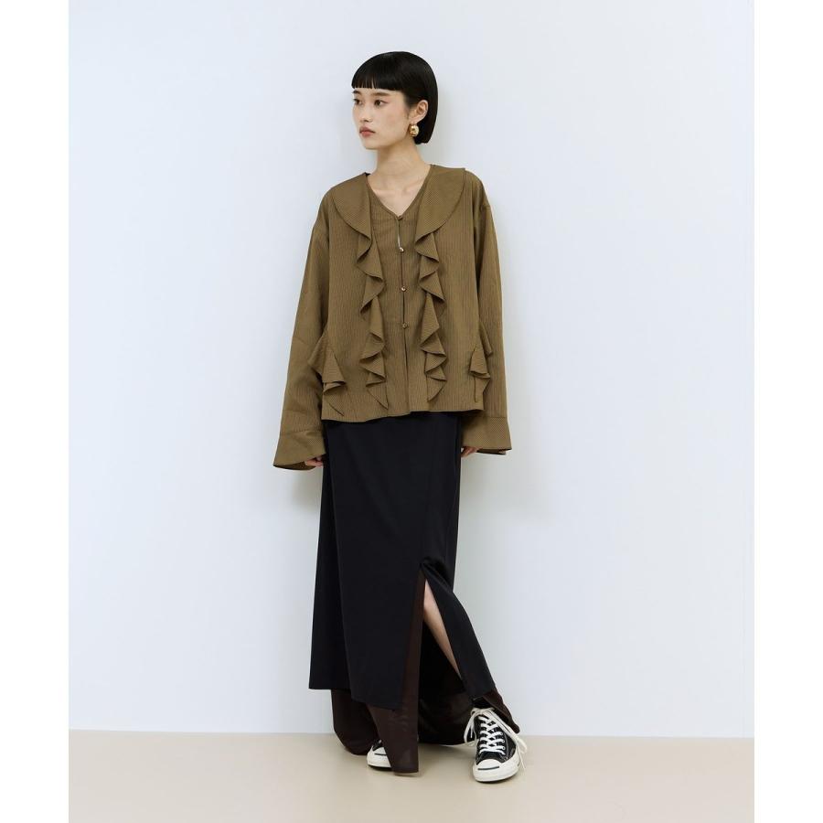ADAM ET ROPE'（アダムエロペ） 【WEB限定】オーバーラッフルフリル