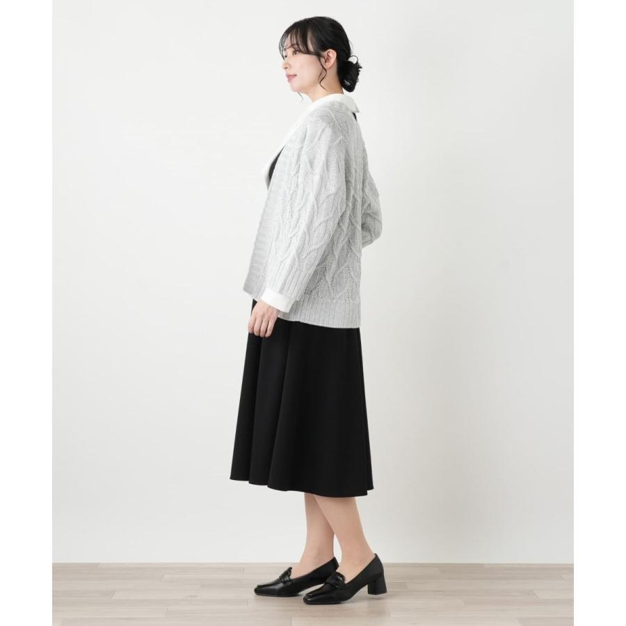 ケーブル編みカーディガン【BARNA】の画像