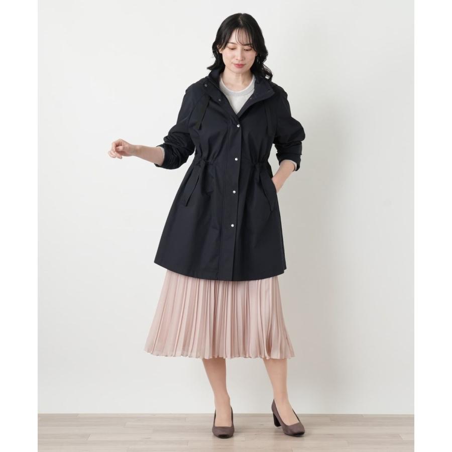 Leilian（レリアン） フーデッドハーフコート : マルイ(丸井)Yahoo!店 