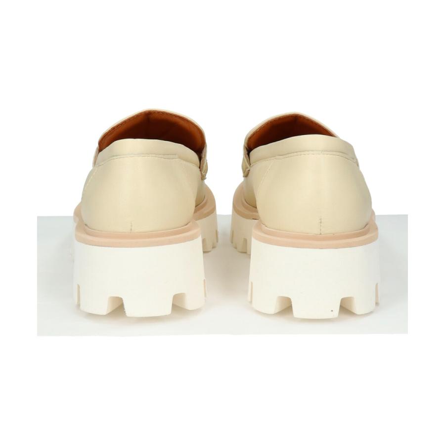 Fabio Rusconi◆4.5cmヒール◆ラウンドトウ厚底ローファー