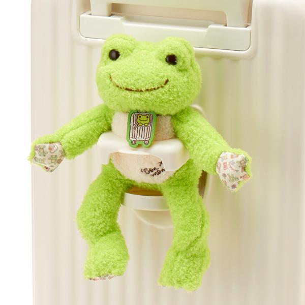 【siffler/ハピタス】カプセルキャリー かえるのピクルス ぬい活 スーツケース Sサイズ 拡張_14