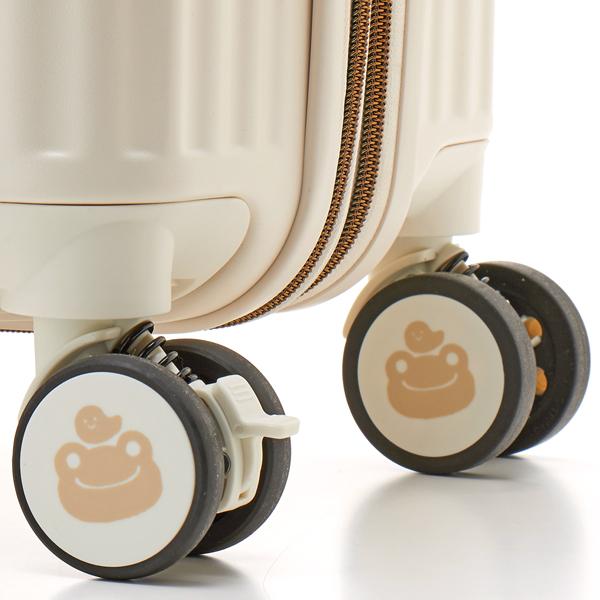 【siffler/ハピタス】カプセルキャリー かえるのピクルス ぬい活 スーツケース Sサイズ 拡張_15