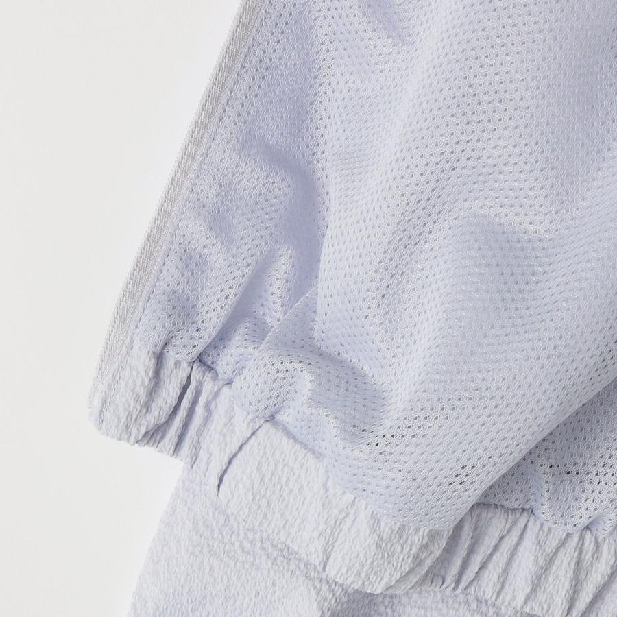SHIPS KIDS:80〜90cm / 〈UVカット〉ドライタッチ フリル ライト ブルゾンの画像