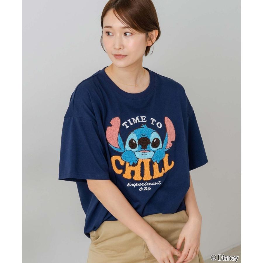 DISNEY/ディズニー】ベイマックス スティッチ サガラ刺繍Tシャツ