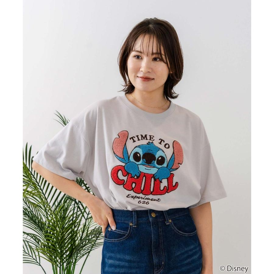 DISNEY/ディズニー】ベイマックス スティッチ サガラ刺繍Tシャツ