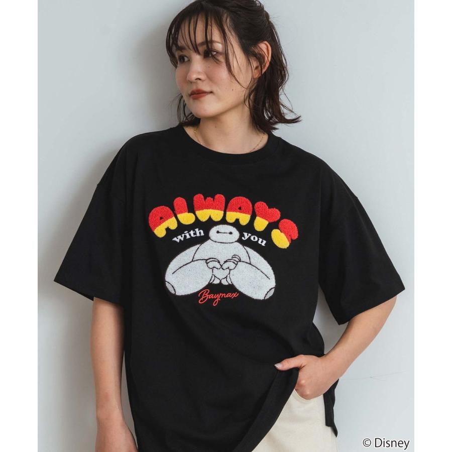 DISNEY/ディズニー】ベイマックス スティッチ サガラ刺繍Tシャツ