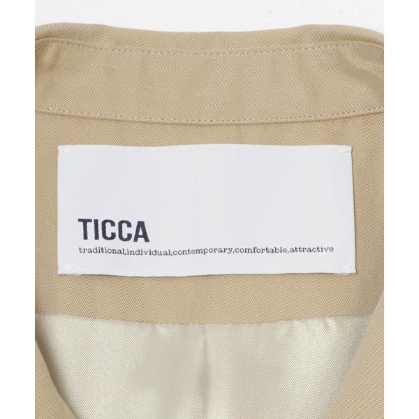 TICCA　MINI テントトレンチコートの画像