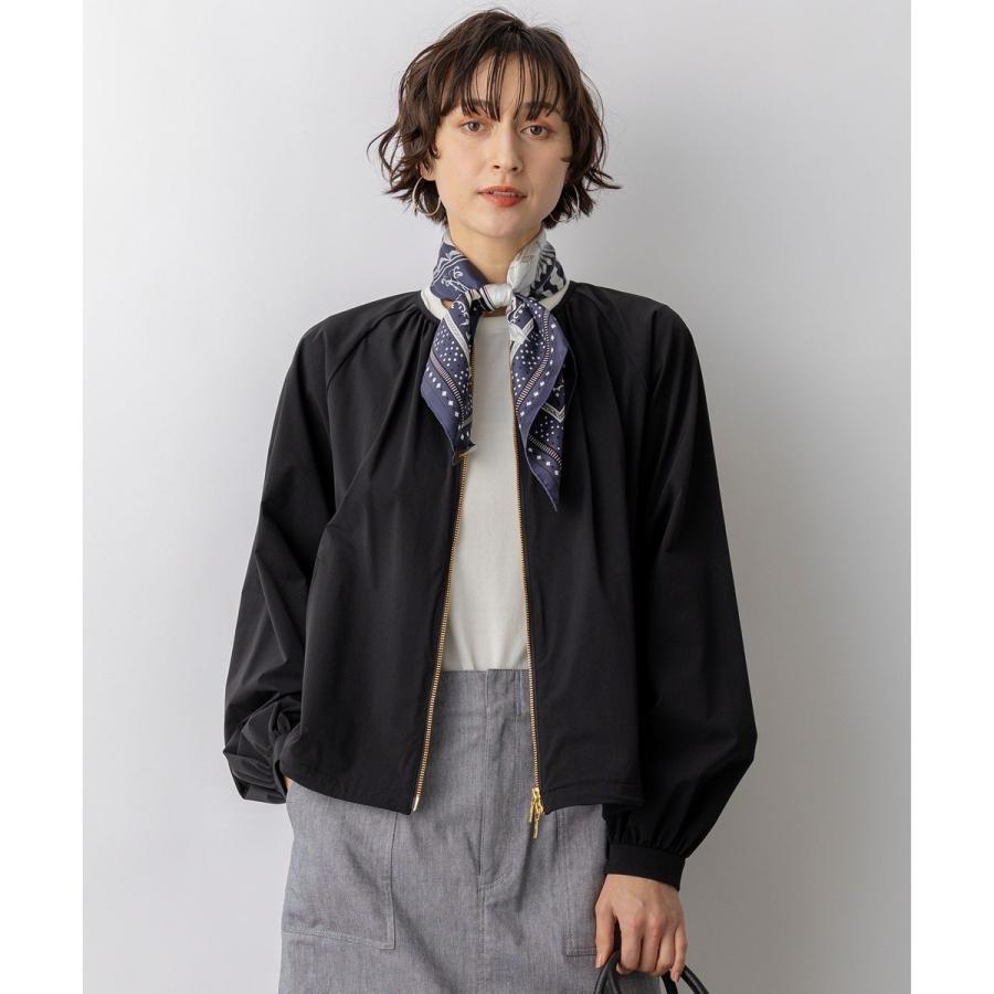 23区（ニジュウサンク） 2WAYストレッチタフタ ギャザーブルゾン