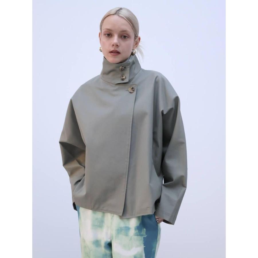 Aga（アーガ） スタンドカラーショートトレンチコート : マルイ(丸井